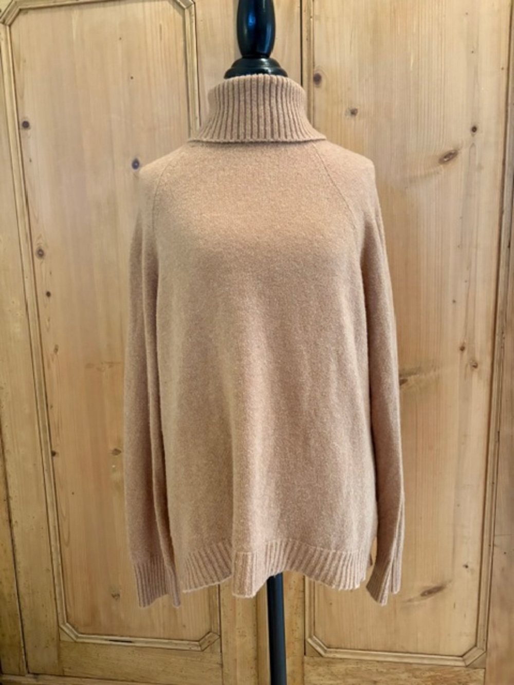 J. Crew Classic Camel Turtleneck Sweater - Women